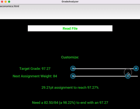 GradeAnalyzer